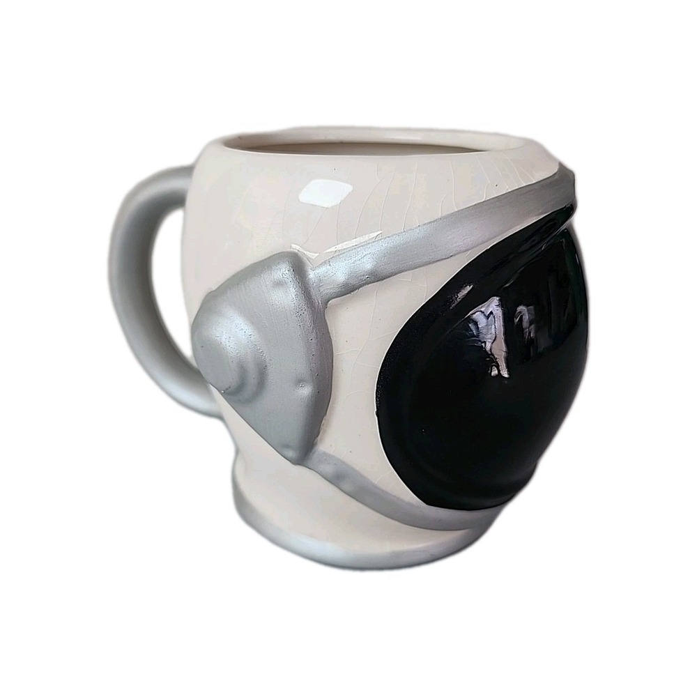 VTG Astronaut Helmet 3D Molded‎ Coffee Mug by Just Funky Moon Space NASA Crackle